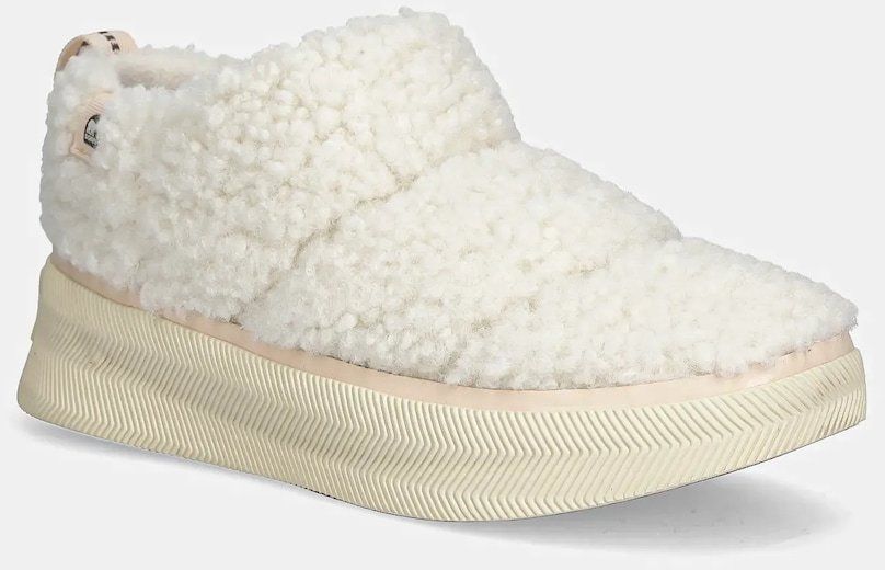 Snehule Sorel OUT N ABOUT IV MINI PUFF béžová farba, 2138381120