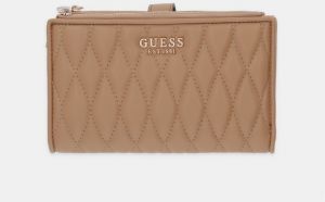 Peňaženka Guess VALLA dámska, hnedá farba, SWQG81 22157