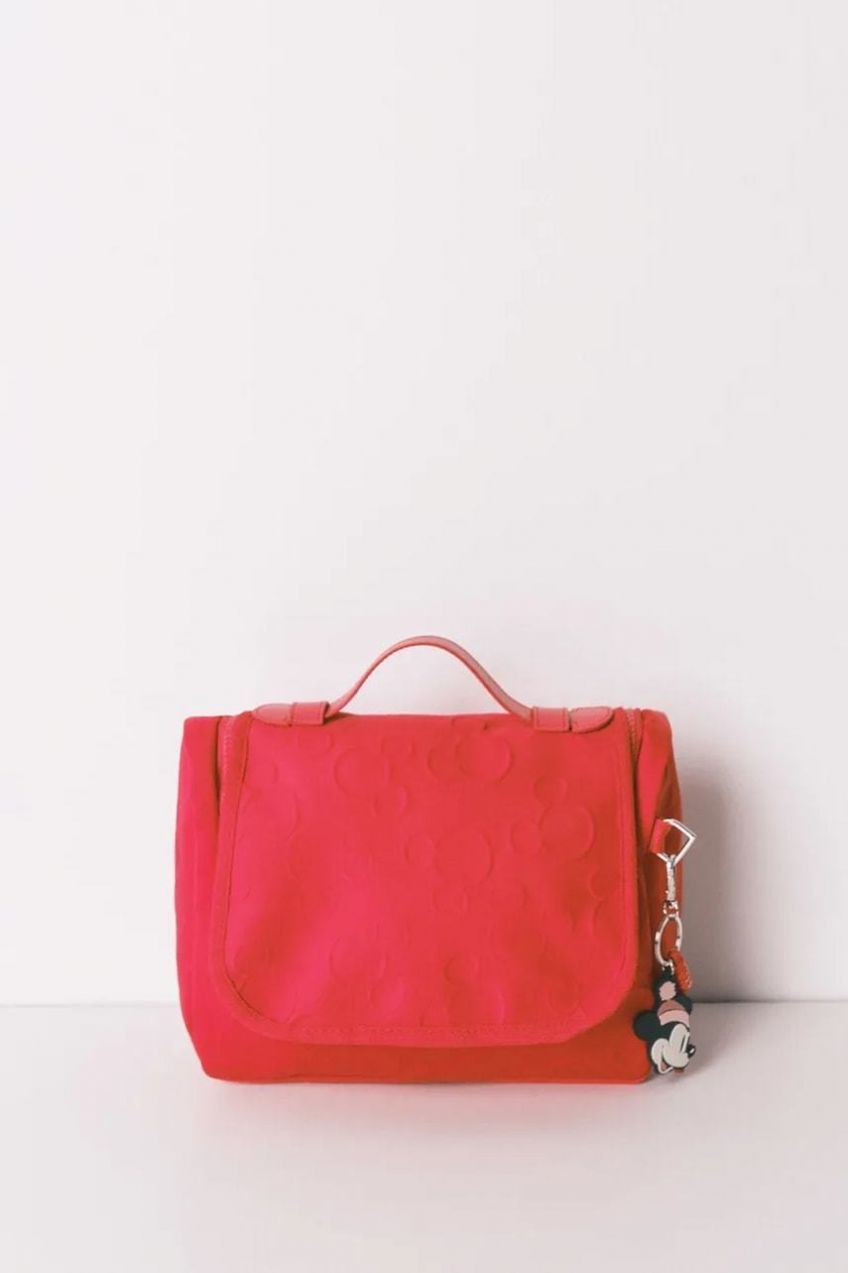 Cestovná kozmetická taštička women'secret MICKEY červená farba, 4842039