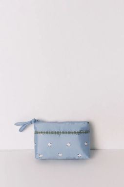 Kozmetická taška women'secret modrá farba, 4842036