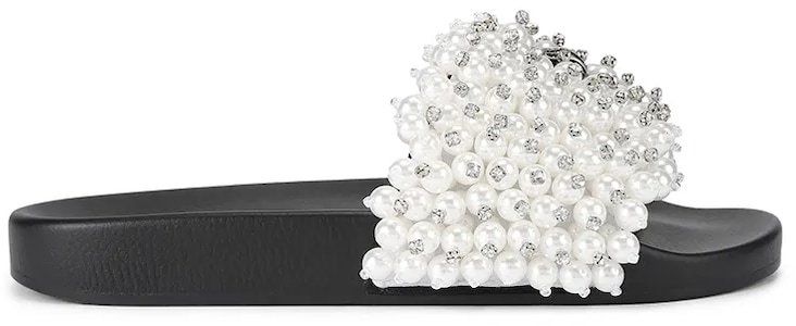 Šľapky Kurt Geiger London Meena Eagle Bead čierna farba, 5392245999