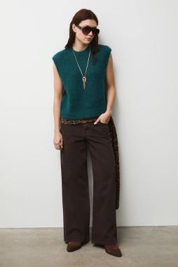 Vesta Medicine dámska, zelená farba, teplé