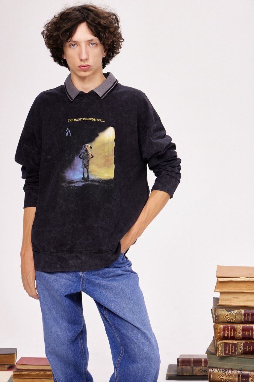 Bavlnené tričko s dlhým rukávom Medicine čierna farba, s potlačou