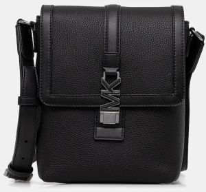 Kožená taška Michael Kors čierna farba, 33R6LHDM8L