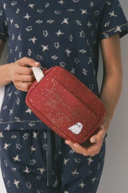 Cestovná kozmetická taštička women'secret x HARRY POTTER červená farba, 4842055