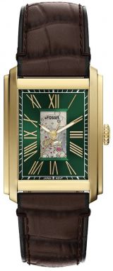 Hodinky Fossil pánske, zlatá farba, ME3271