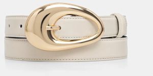 Kožený opasok Marella MLACANDITI béžová farba, 2613501026200