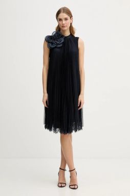 Šaty Joseph Ribkoff tmavomodrá farba, mini, áčkový strih, 261737