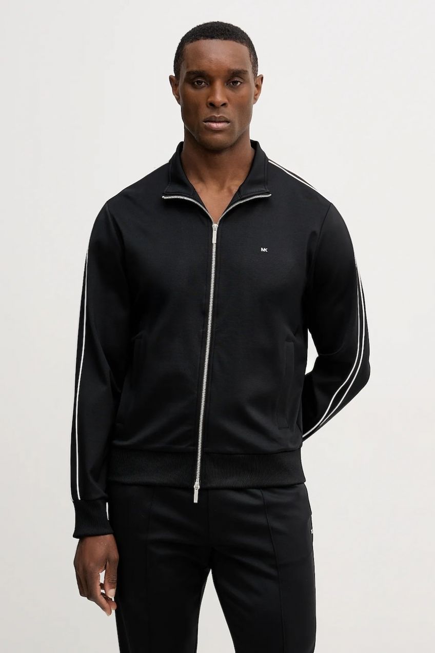Mikina Michael Kors čierna farba, jednofarebná, CR652DF7ZP