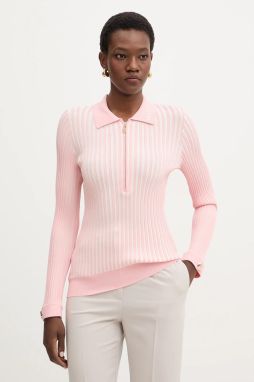 Sveter Liu Jo ružová farba, ľahké, TA6115 MS55N