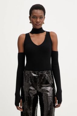 Vesta Haveone dámska, čierna farba, ľahké, s polorolákom, MFP-P162