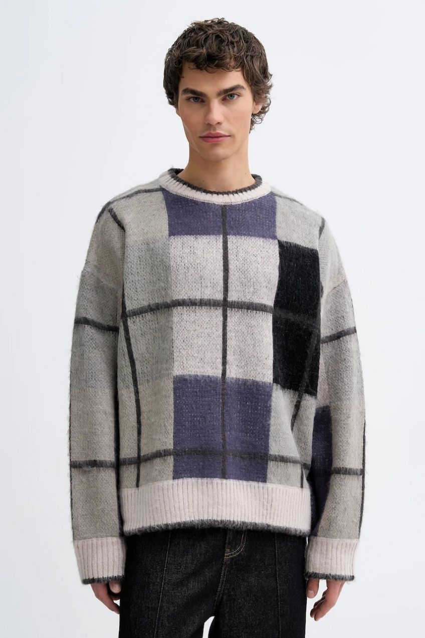 Sveter The Ragged Priest šedá farba, RPAW252005KW