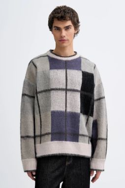 Sveter The Ragged Priest šedá farba, RPAW252005KW