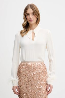 Blúzka Pedro del Hierro béžová farba, jednofarebná, 6632027