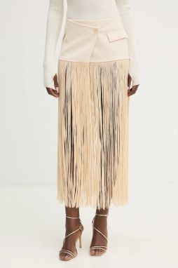 Opasok Patrizia Pepe béžová farba, 8F0124 A6F5