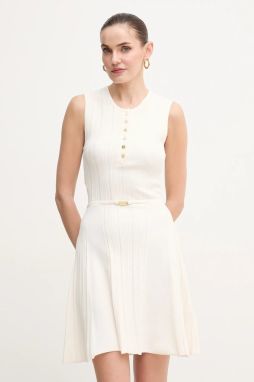 Šaty Marciano by Guess GIADA béžová farba, midi, áčkový strih, 5GGK26 5874Z