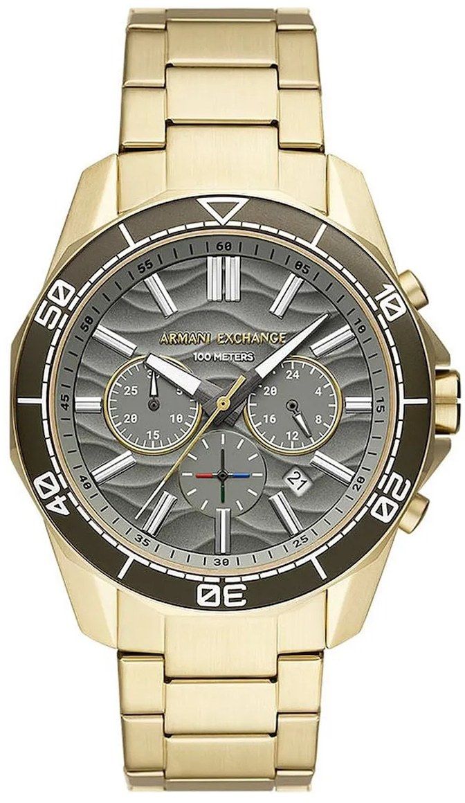 Hodinky Armani Exchange pánske, zlatá farba, AX1970