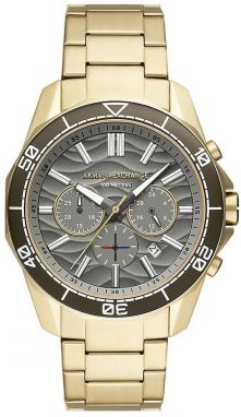 Hodinky Armani Exchange pánske, zlatá farba, AX1970