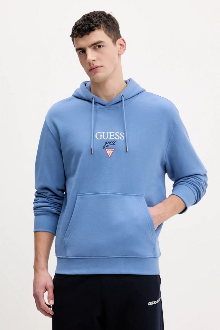 Bavlnená mikina Guess Jeans
