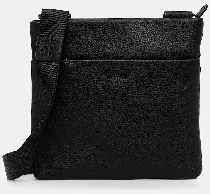 Kožená taška Joop! čierna farba, 4140006306