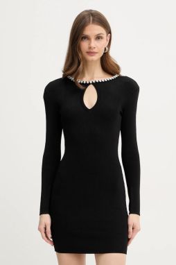 Šaty Marciano by Guess BEATRIZ čierna farba, mini, priliehavé, 6RGK37 5905Z
