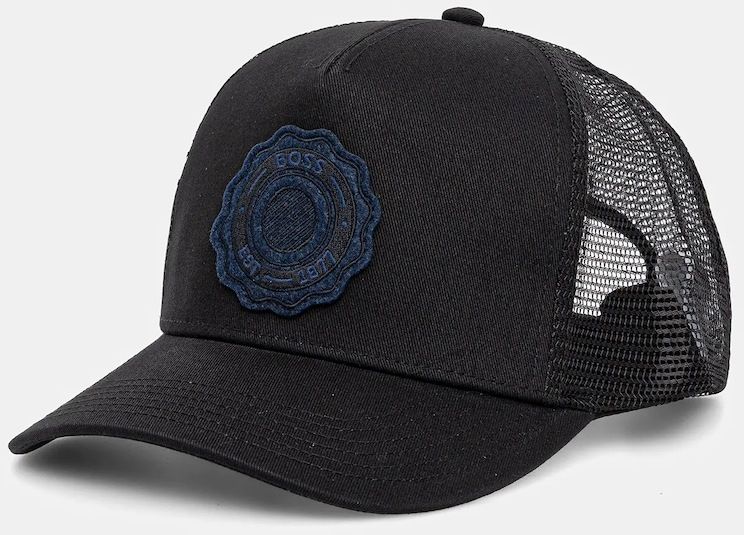 Bavlnená šiltovka BOSS Orange Elliot-Varsity