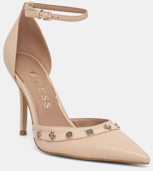 Lodičky Guess NANAE béžová farba, FLPNAA LEA08