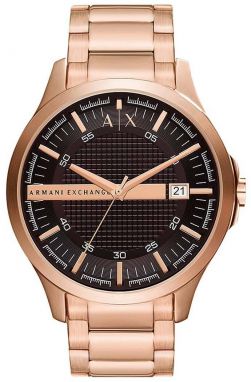 Hodinky Armani Exchange pánske, zlatá farba