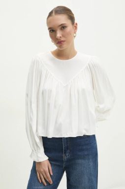 Blúzka Answear.LAB dámska, biela farba, jednofarebná