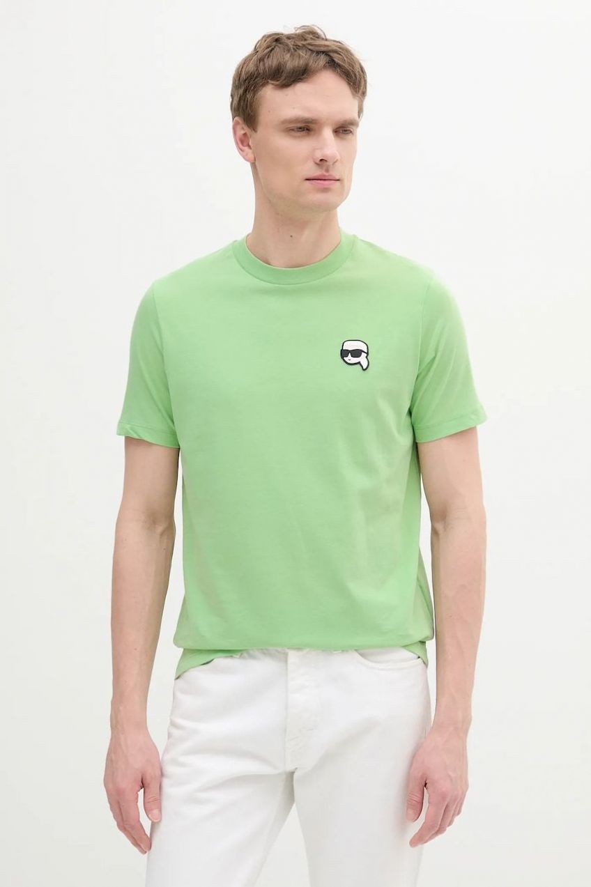 Bavlnené tričko Karl Lagerfeld