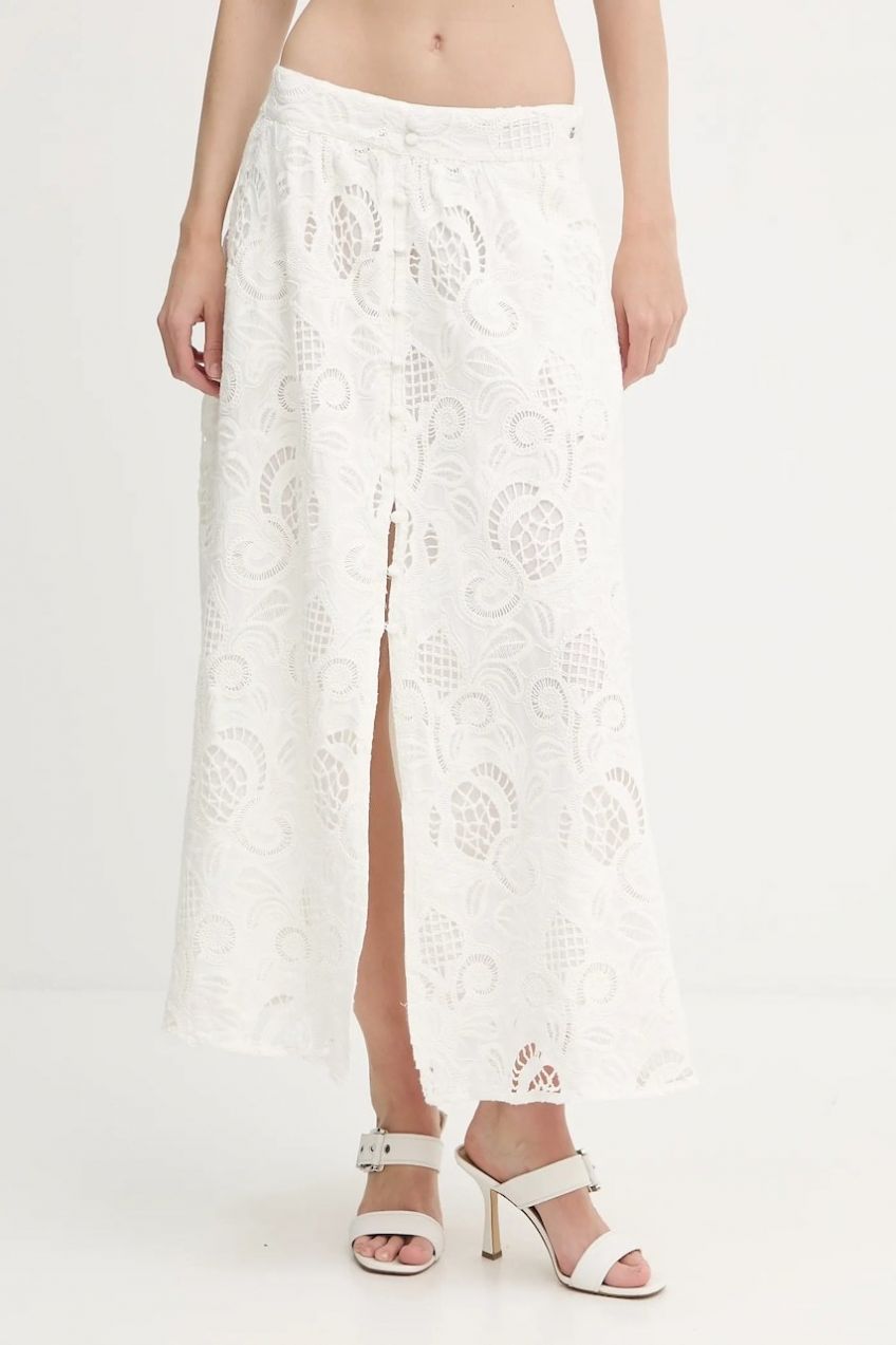 Bavlnená sukňa Guess DOMITILLE