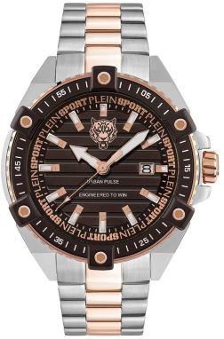 Hodinky PLEIN SPORT URBAN PULSE pánske, čierna farba, PSFDA0924