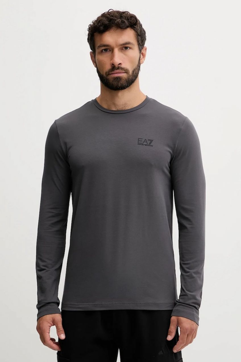 Tričko s dlhým rukávom EA7 Emporio Armani