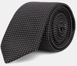 Kravata s prímesou hodvábu HUGO Tie cm 6