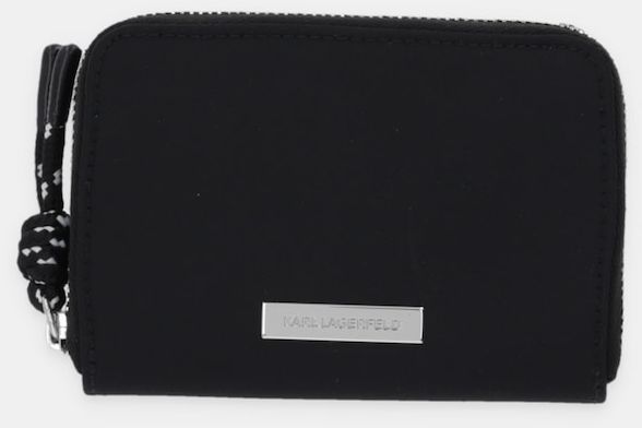 Peňaženka Karl Lagerfeld IKON dámska, čierna farba, B1W32012