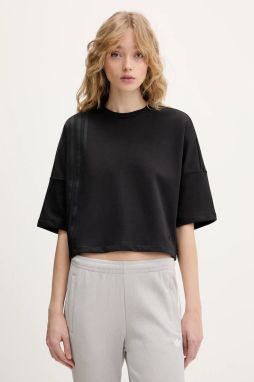 Tričko adidas Originals dámske, čierna farba, JX2707