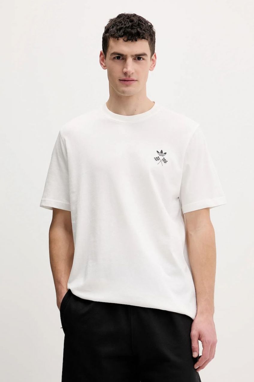 Bavlnené tričko adidas Originals Racing Car