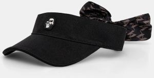 Šilt Karl Lagerfeld IKON čierna farba, B1W33021