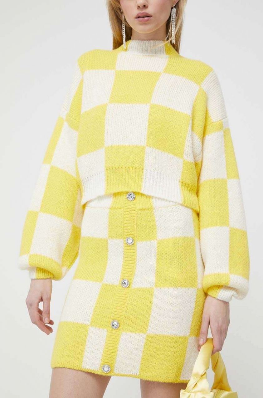 Sukňa s prímesou vlny Stine Goya