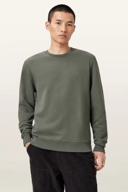 Bavlnená mikina AllSaints RAVEN CREW