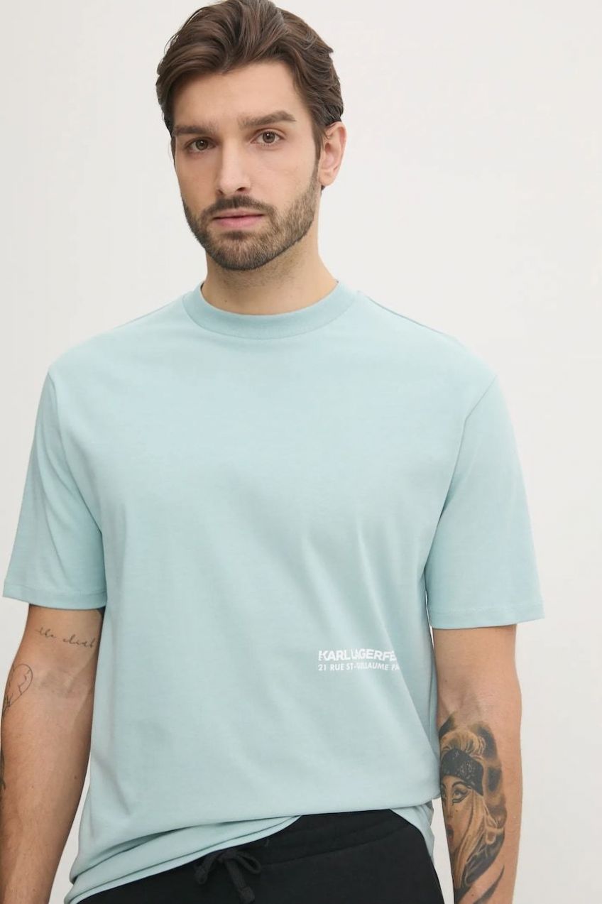 Bavlnené tričko Karl Lagerfeld
