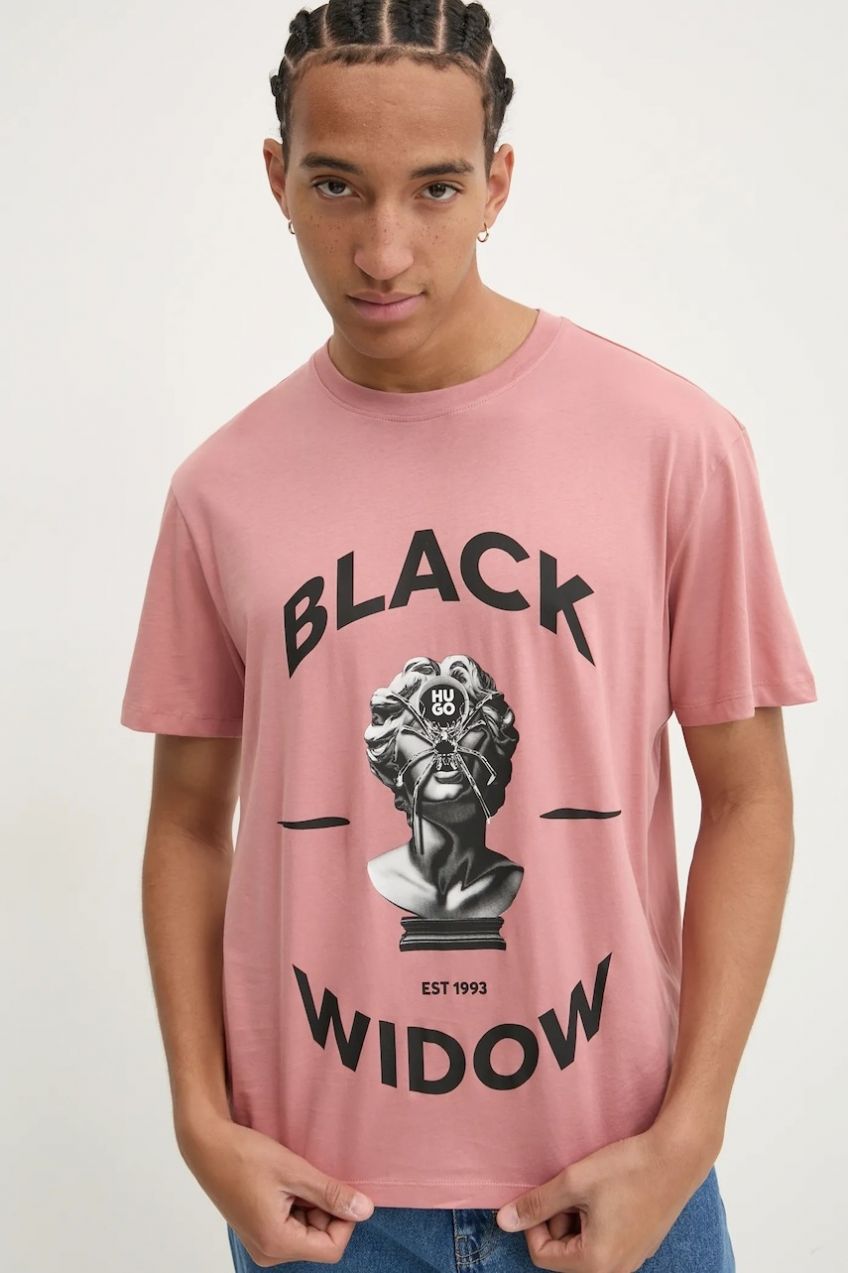 Bavlnené tričko HUGO