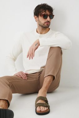 Bavlnené tričko s dlhým rukávom Medicine