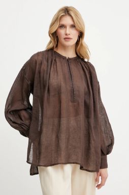 Ľanová blúzka Luisa Spagnoli