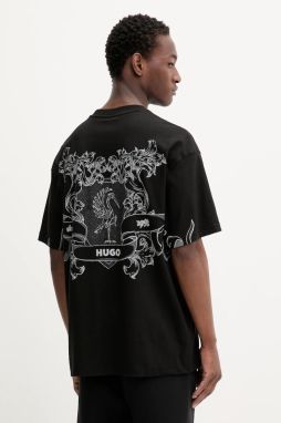 Bavlnené tričko HUGO Duarms