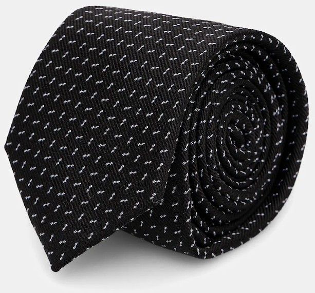 Kravata s prímesou hodvábu Calvin Klein