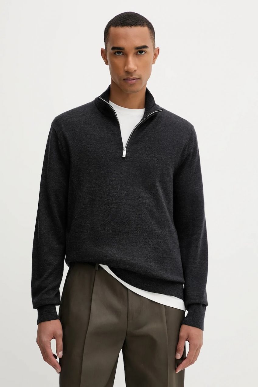 Vlnený sveter Calvin Klein