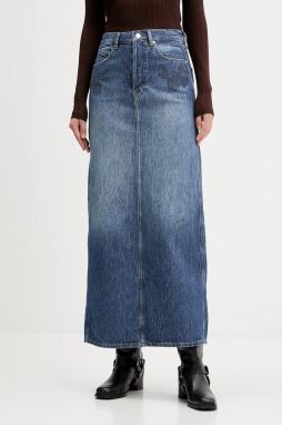 Rifľová sukňa Tommy Jeans