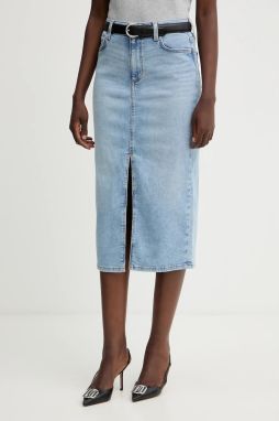 Rifľová sukňa Guess MILA