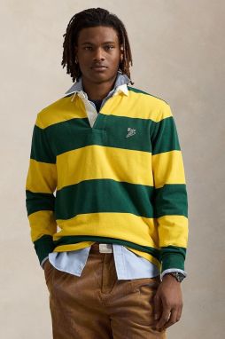 Tričko s dlhým rukávom Polo Ralph Lauren Lsrugbym1 Long Sleeve